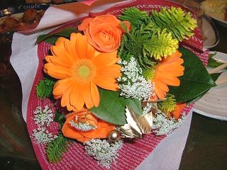 お花もらうって結構嬉しい。